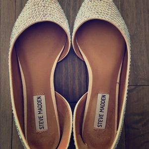 Sparkly Steve Madden flats